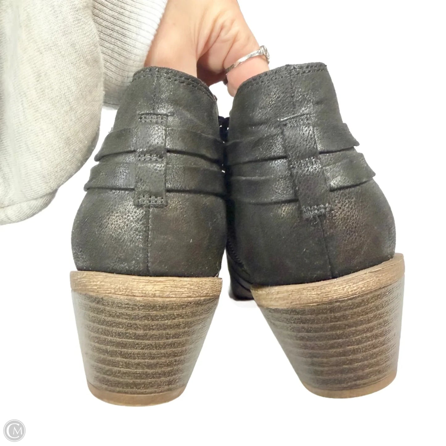 Boots Ankle Flats By Life Stride In Black, Size: 8