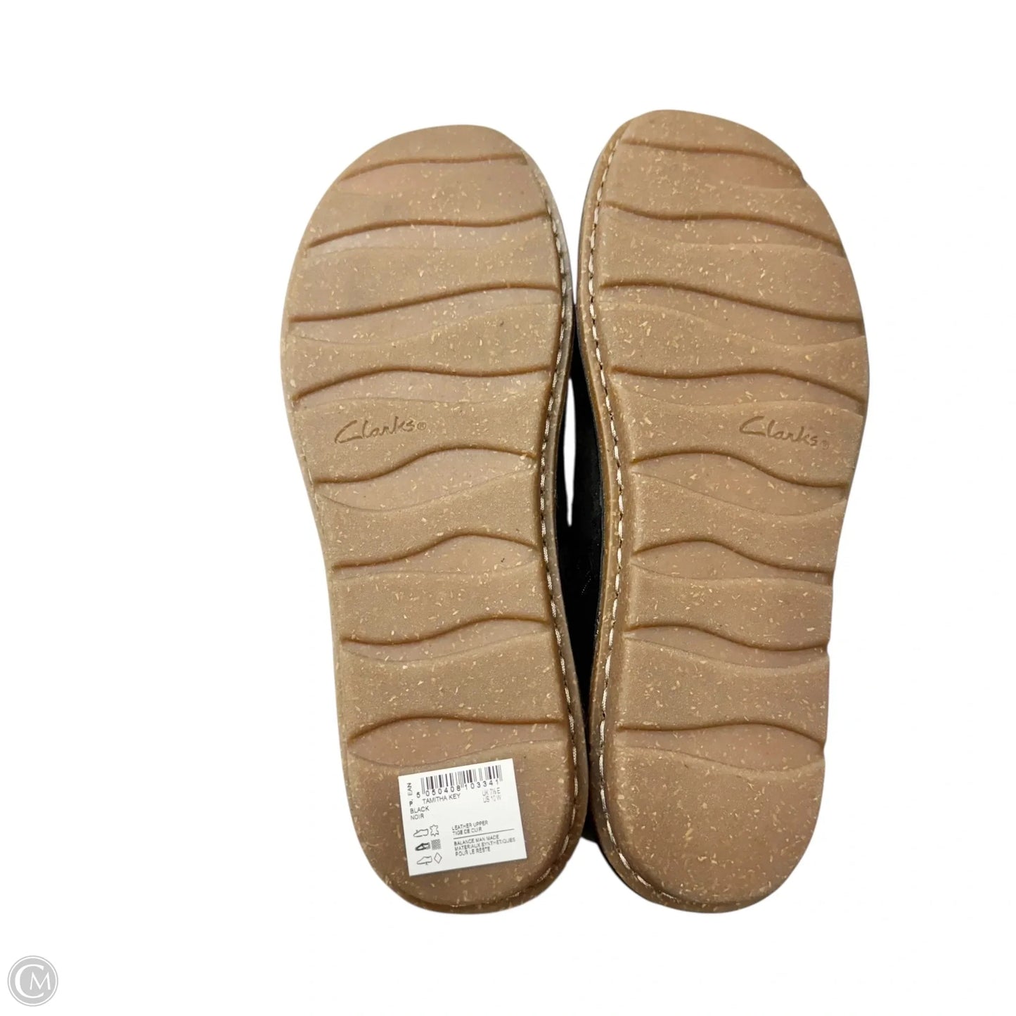 Boots Leather By Clarks In Black, Size: 10