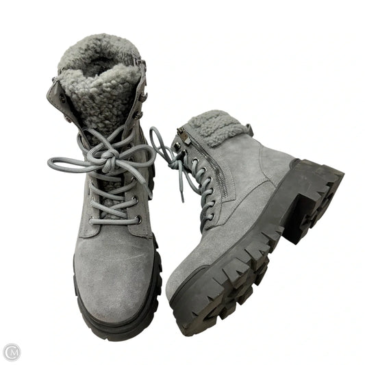 Boots Combat By Marc Fisher In Grey, Size: 8