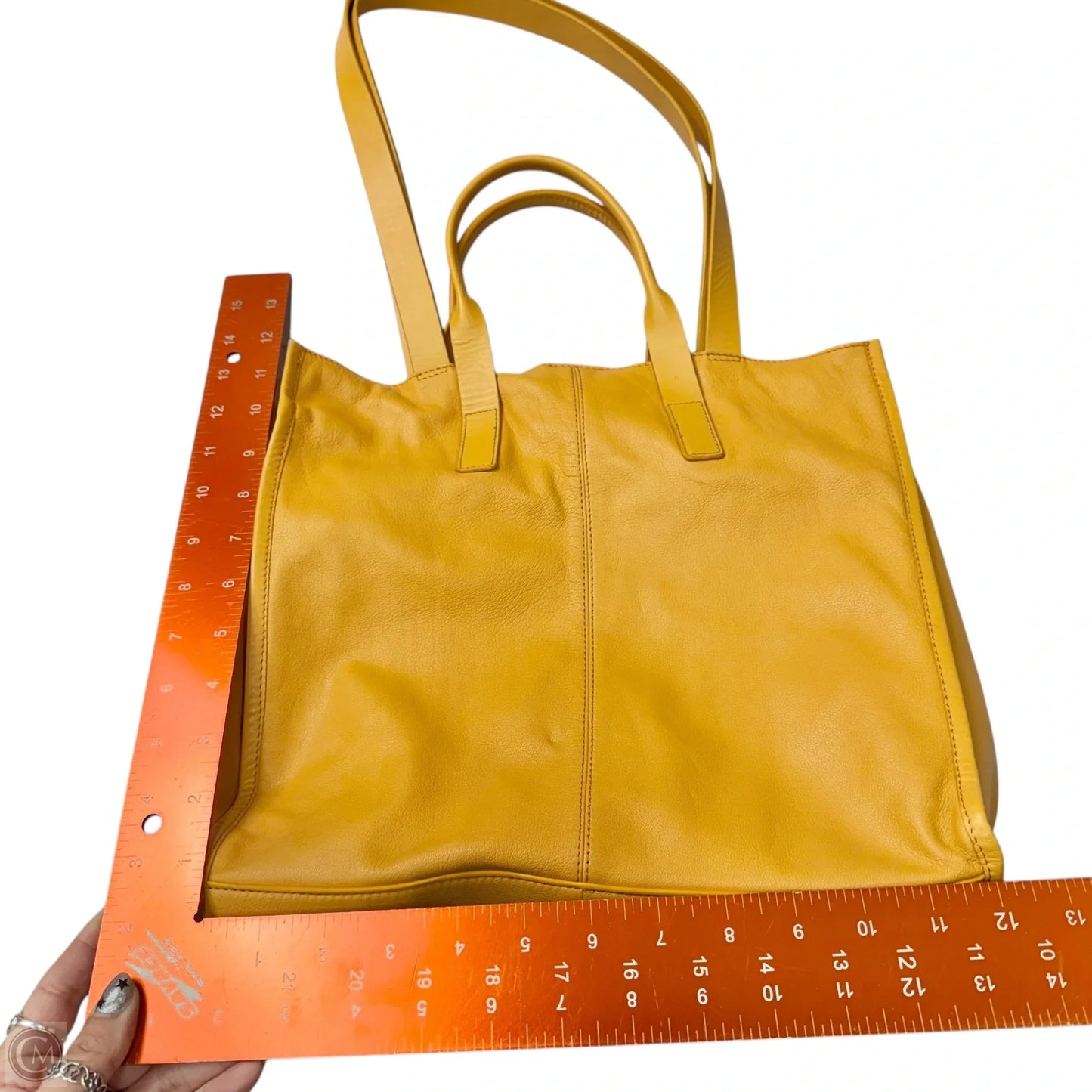 Tote Leather By Lucky Brand, Size: Medium