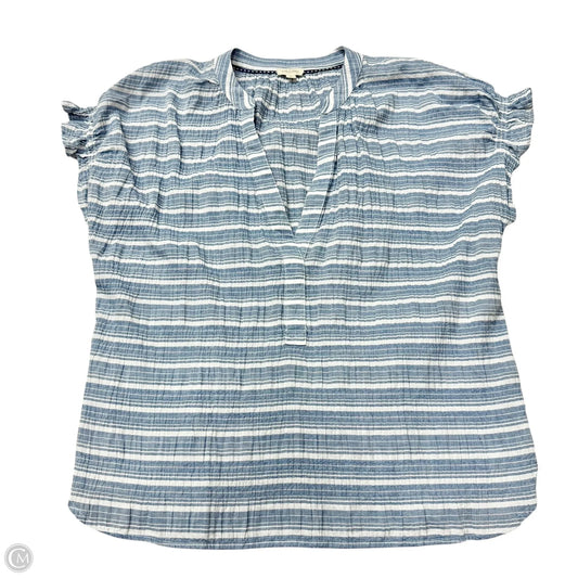 Top Short Sleeve By Pilcro In Striped Pattern, Size: Xl