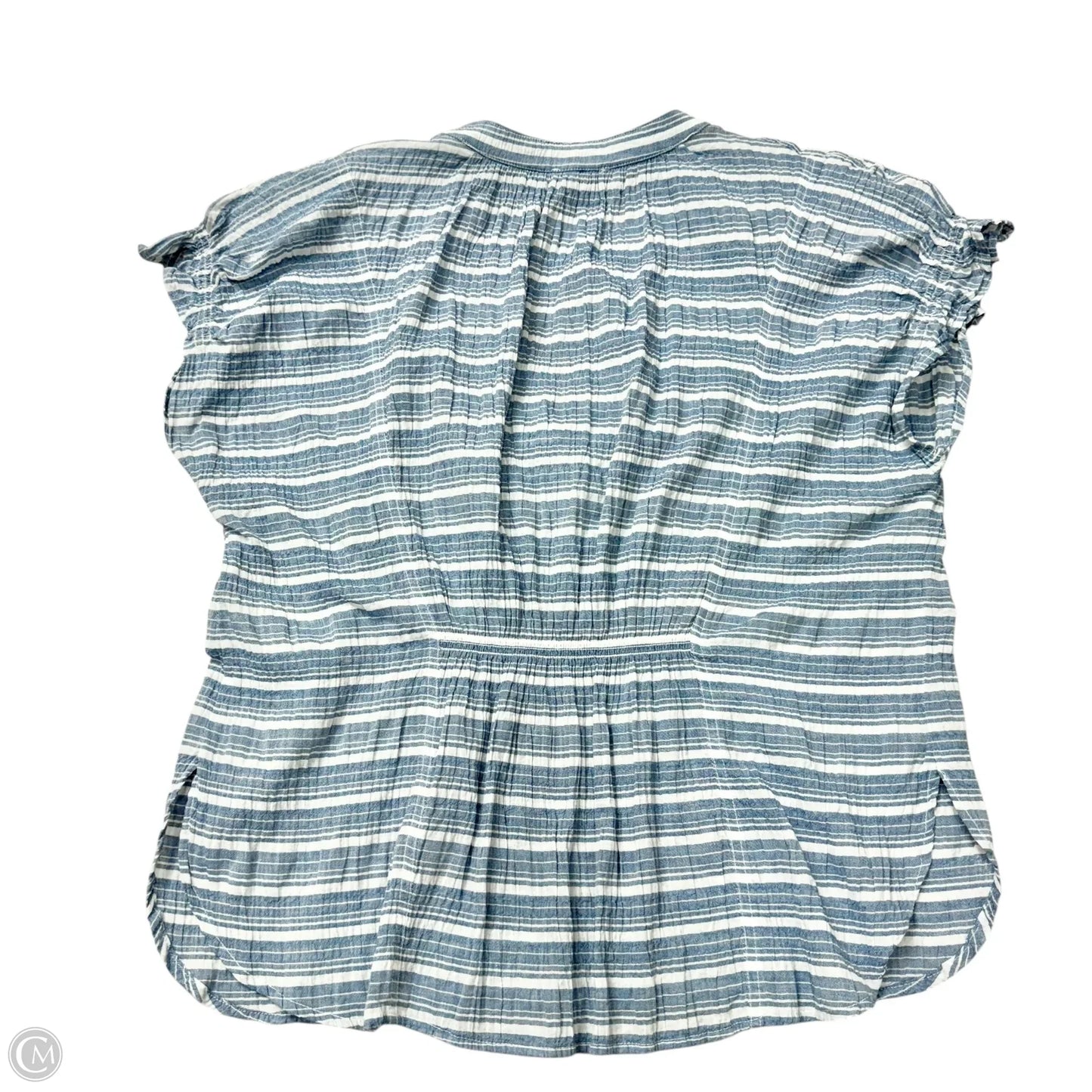 Top Short Sleeve By Pilcro In Striped Pattern, Size: Xl