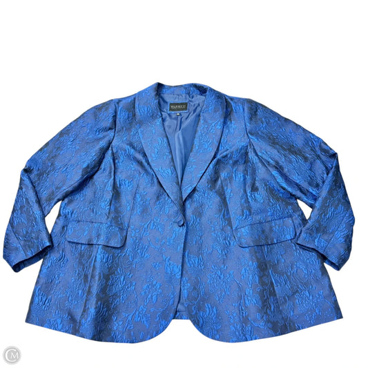 Blazer By Eloquii In Floral Print, Size: 4x