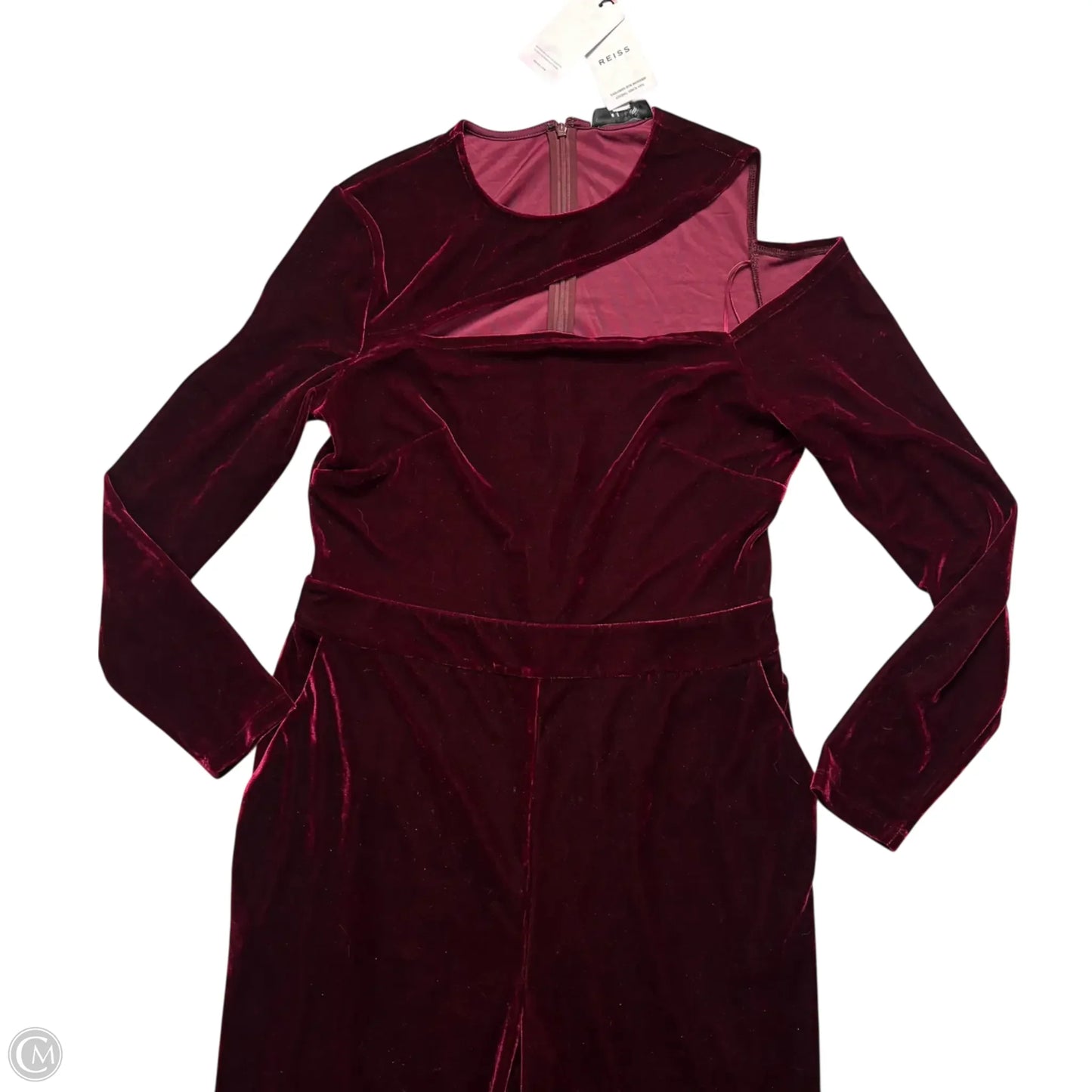 Jumpsuit By Reiss In Maroon, Size: M