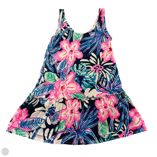 Dress Designer By Lilly Pulitzer In Floral Print, Size: S