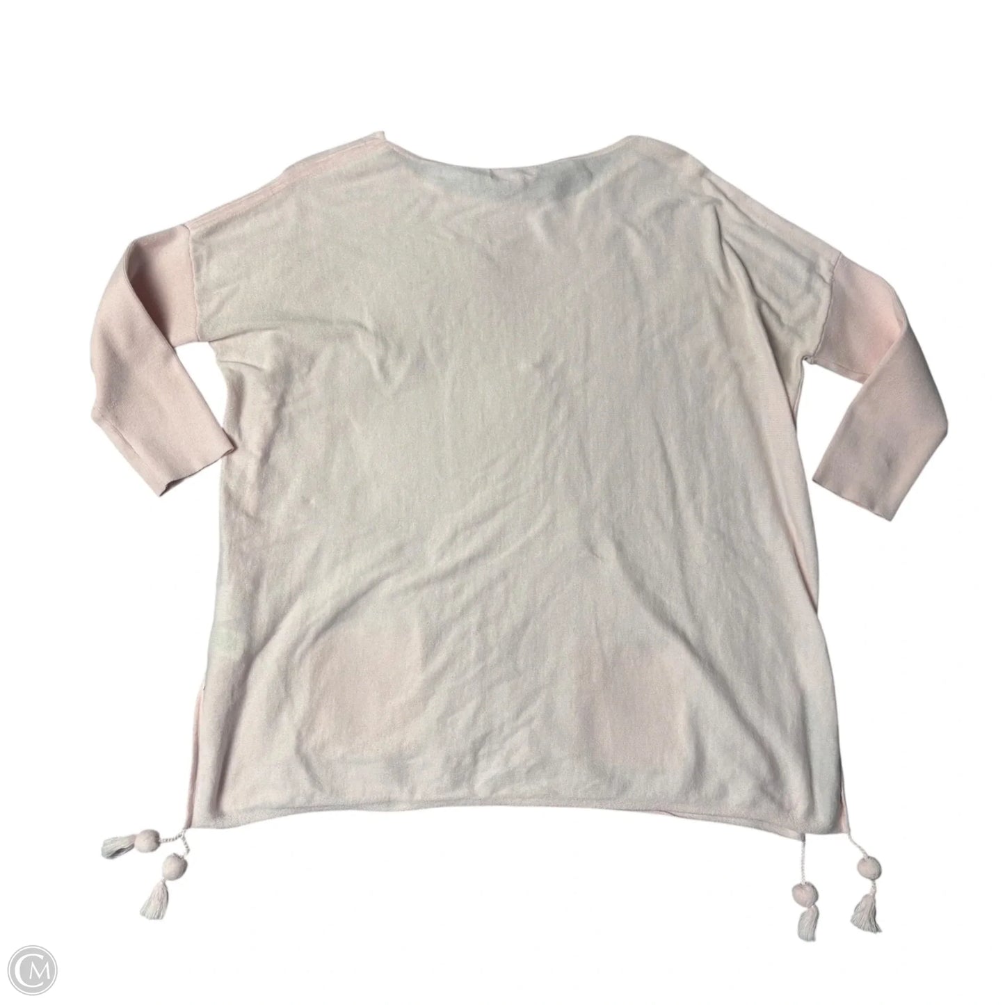 Top 3/4 Sleeve Designer By Lilly Pulitzer In Pink, Size: S