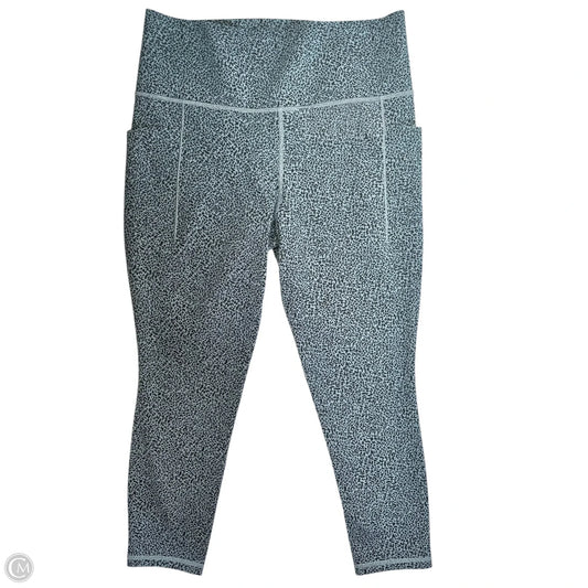 Athletic Leggings By Athleta In Animal Print, Size: L