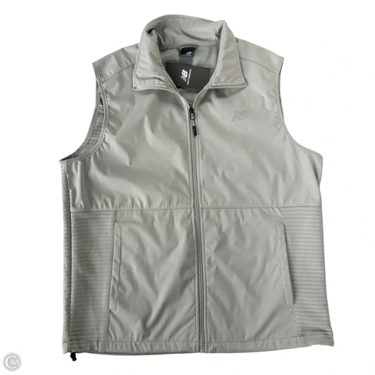 Vest Other By New Balance In Grey, Size: M