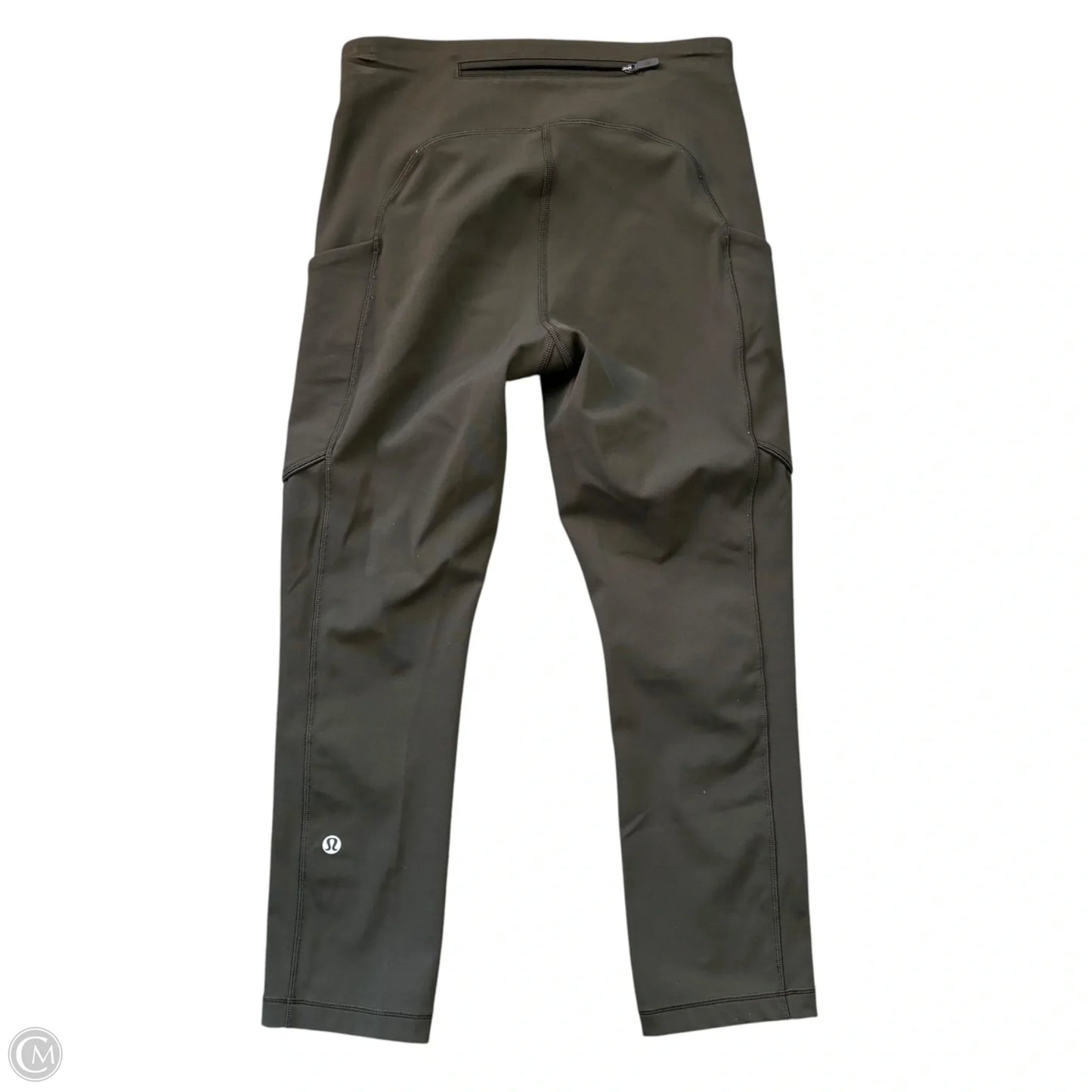 Athletic Leggings Capris By Lululemon In Green, Size: S