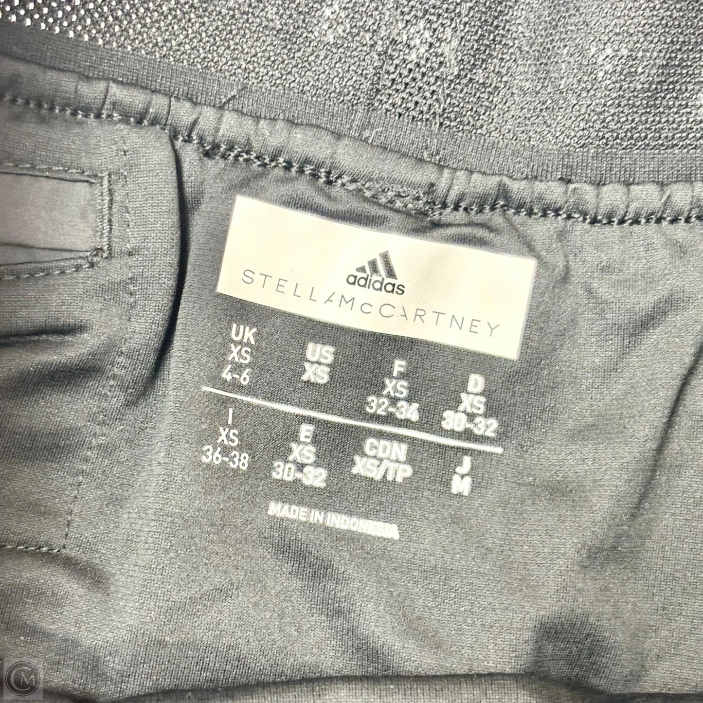 Athletic Shorts By Adidas In Black & Grey, Size: Xs