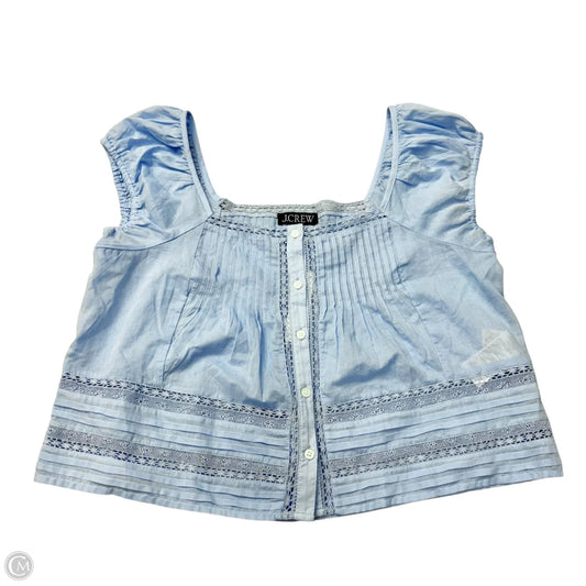 Top Short Sleeve By J. Crew In Blue, Size: S