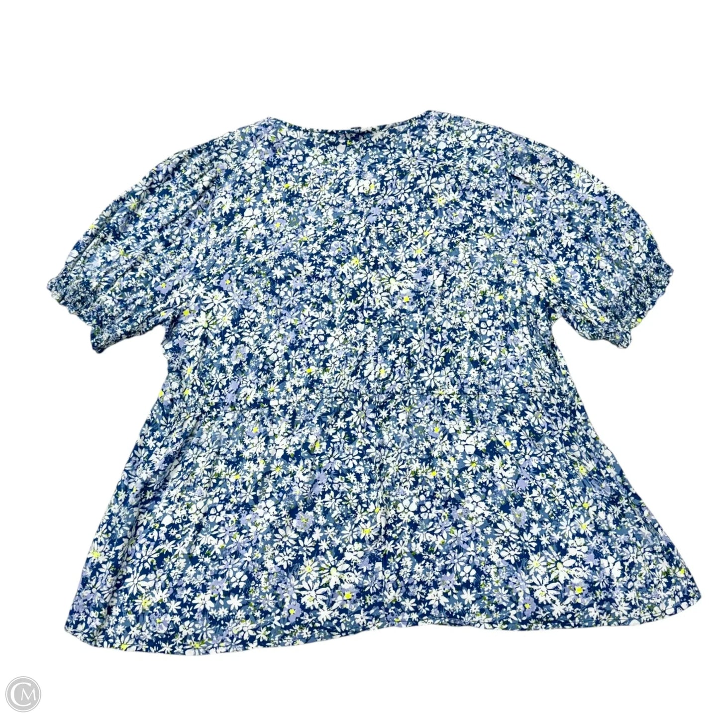 Top Short Sleeve By Lane Bryant In Floral Print, Size: 3x