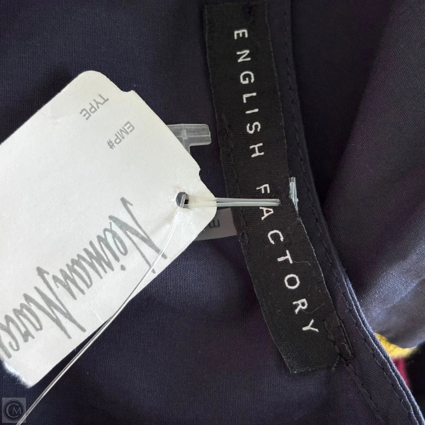 Dress Casual Short By English Factory In Navy, Size: M