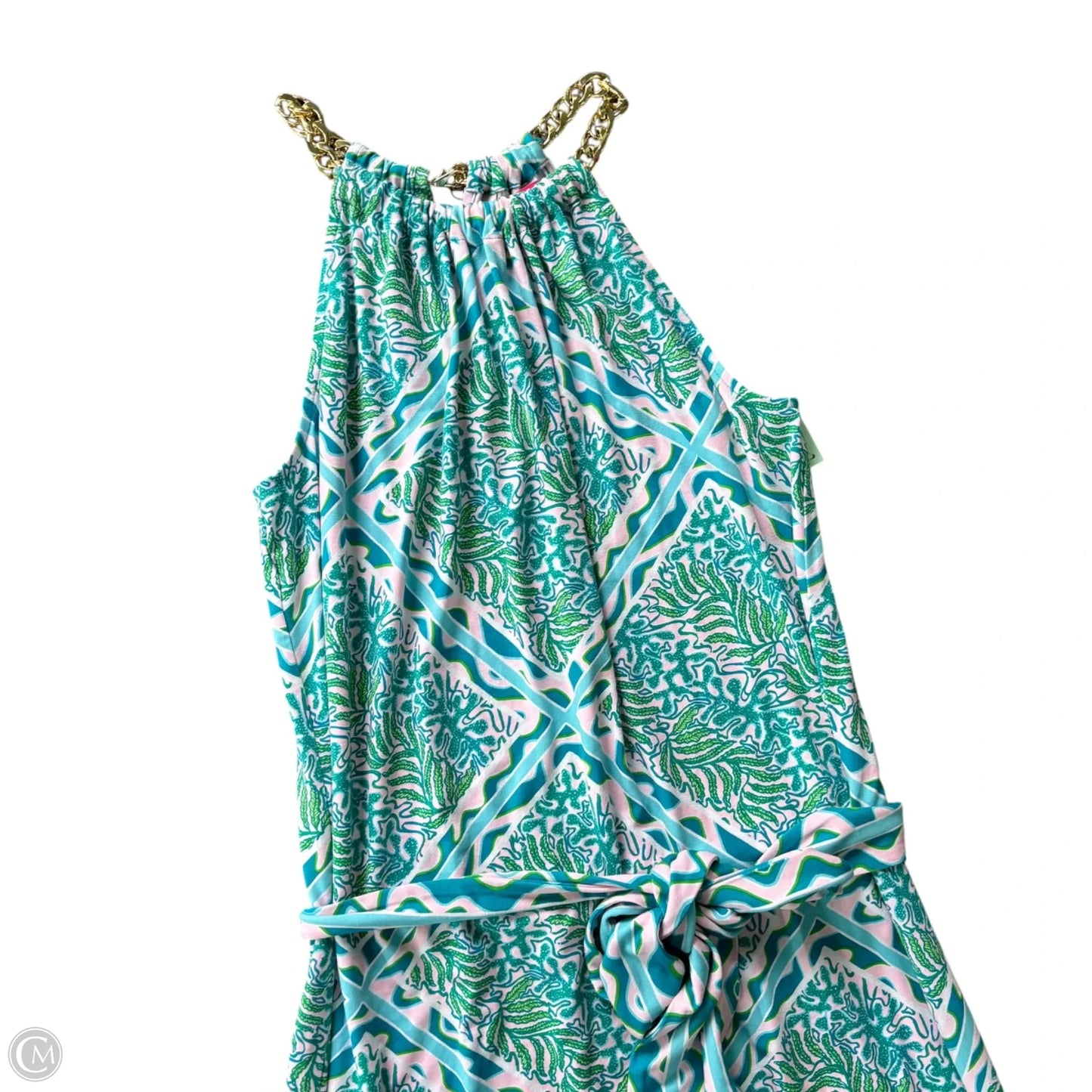 Dress Designer By Lilly Pulitzer In Blue & Pink, Size: S