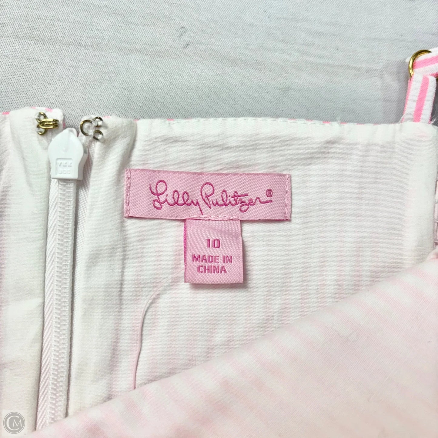 Romper Designer By Lilly Pulitzer In Striped Pattern, Size: M