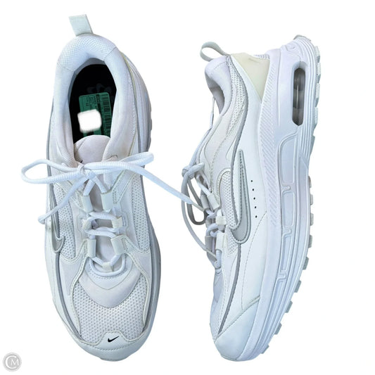 Shoes Athletic By Nike In White, Size: 12