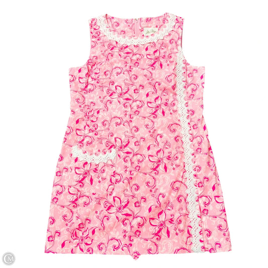 Romper Designer By Lilly Pulitzer In Floral Print, Size: L