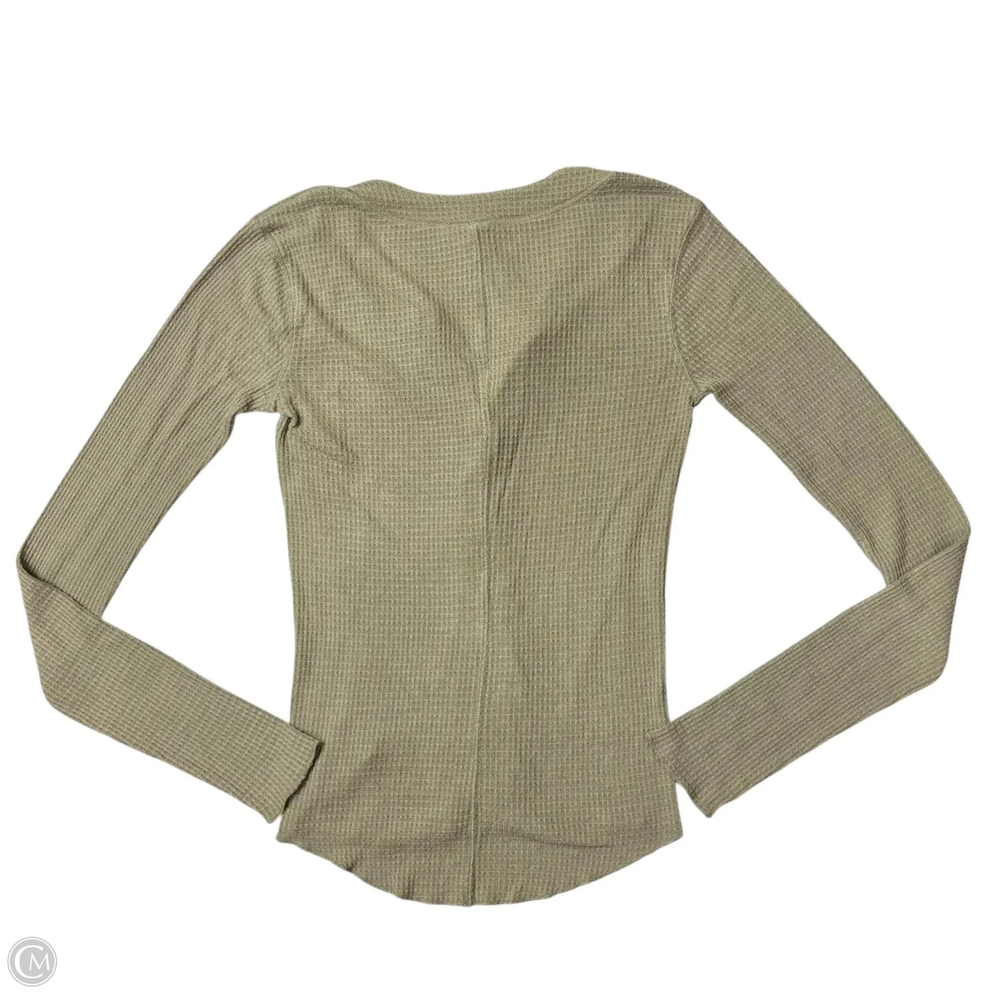 Top Long Sleeve By Free People In Green, Size: L