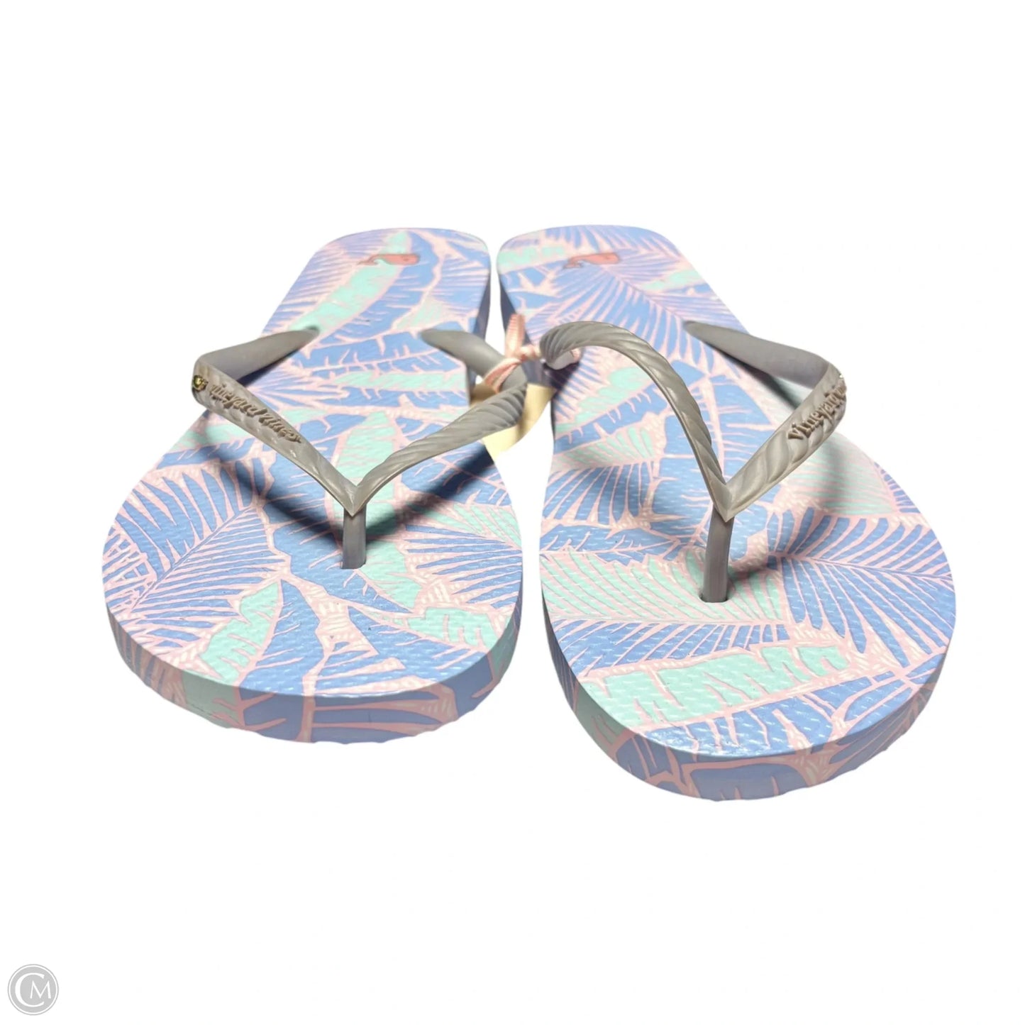 Sandals Flip Flops By Vineyard Vines In Tropical Print, Size: 10