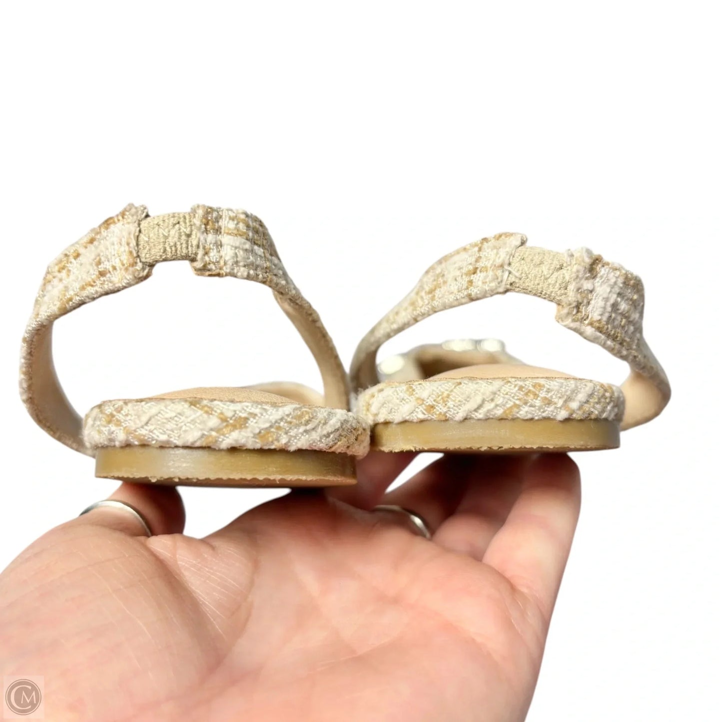 Shoes Flats By Liliana In Beige, Size: 9