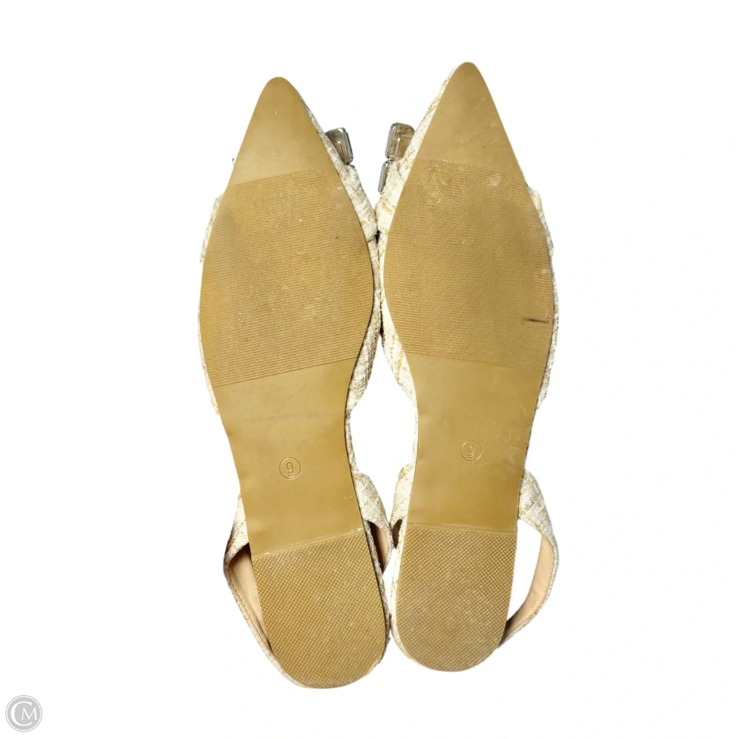 Shoes Flats By Liliana In Beige, Size: 9