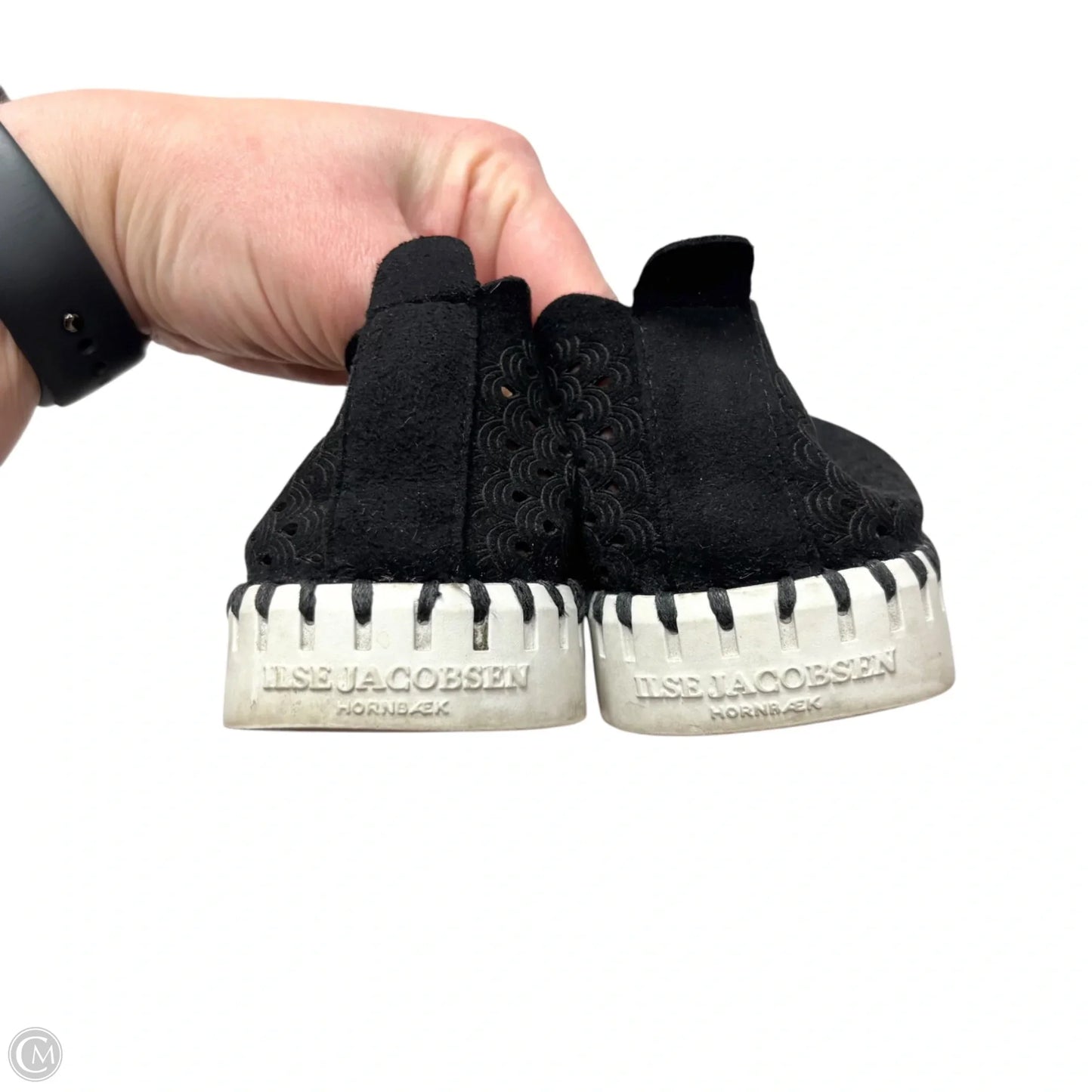 Shoes Sneakers By Ilse Jacobsen In Black, Size: 8.5