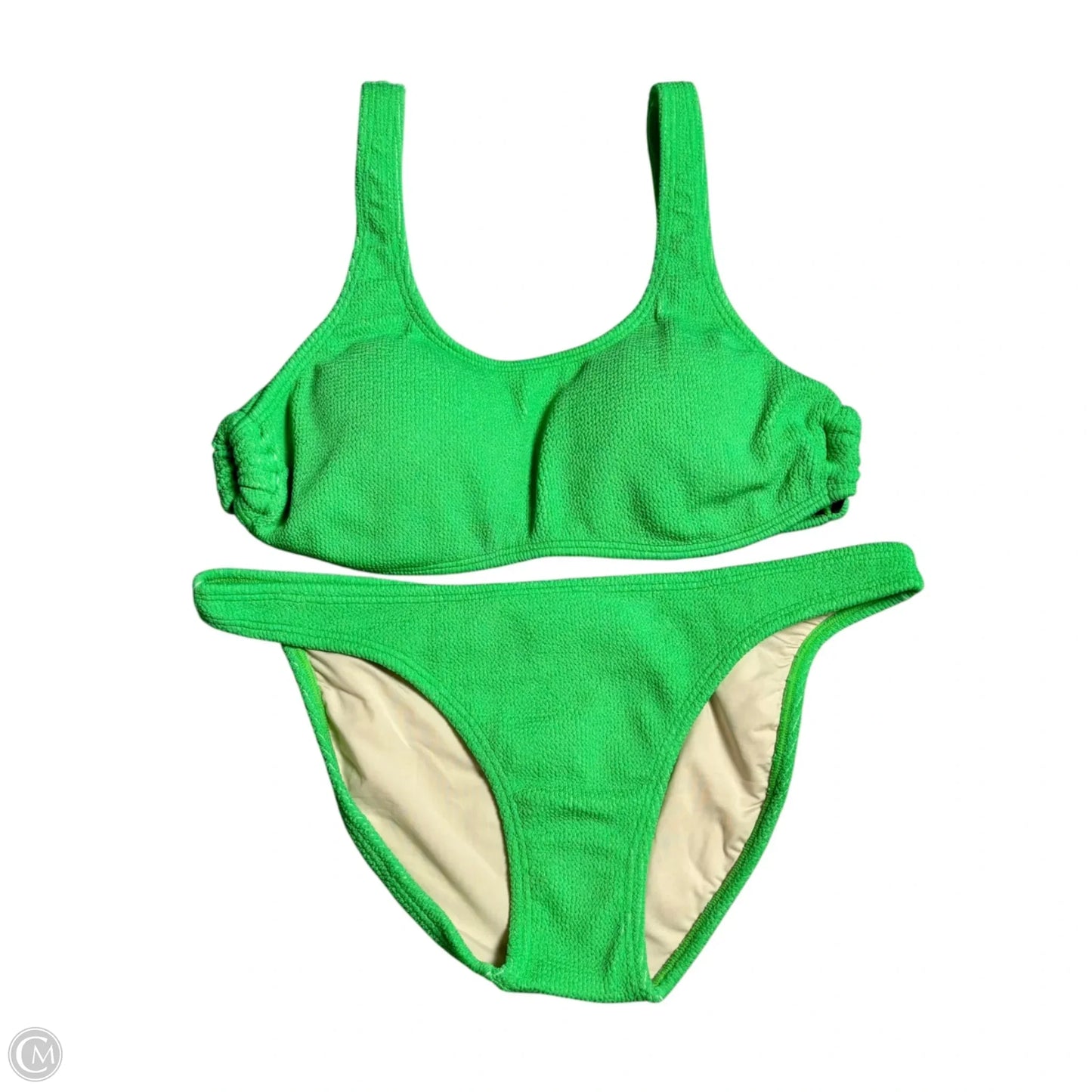 Swimsuit 2pc By Pilyq In Green, Size: L