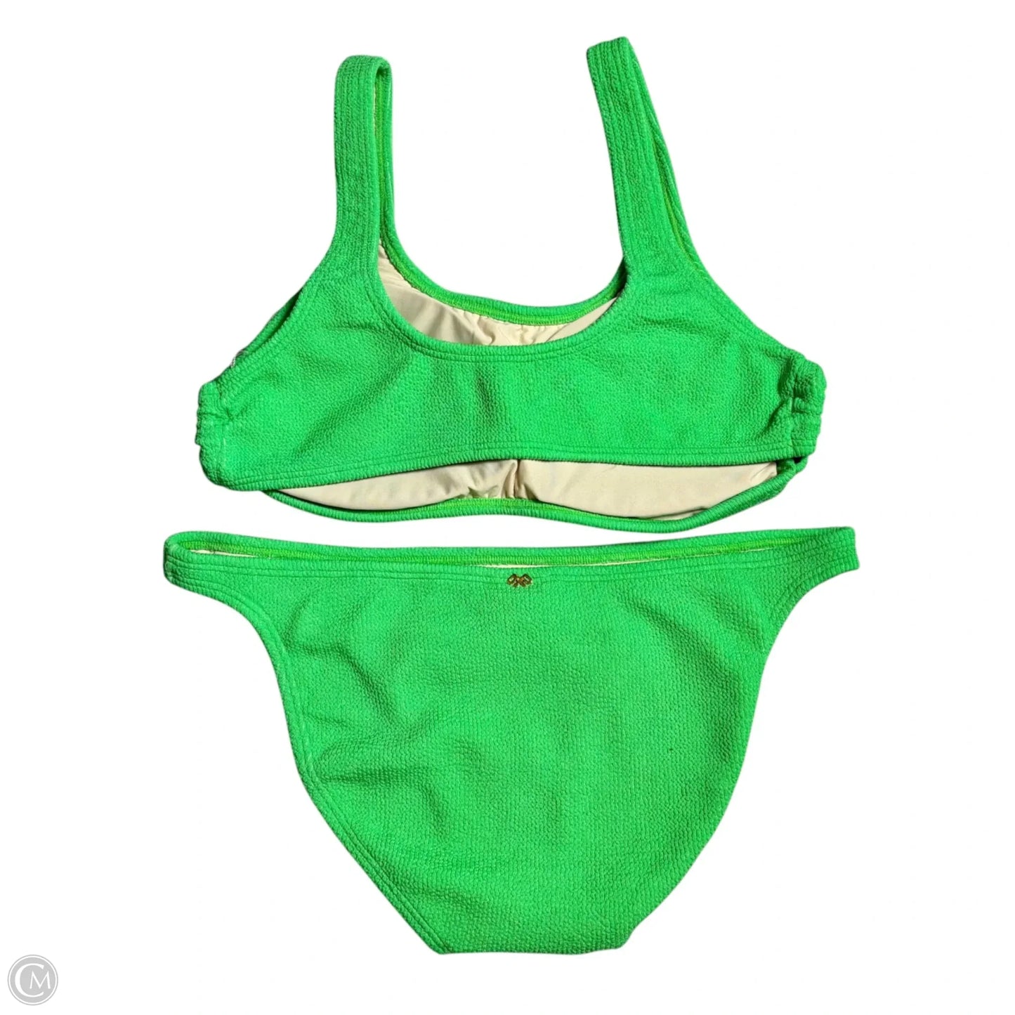 Swimsuit 2pc By Pilyq In Green, Size: L