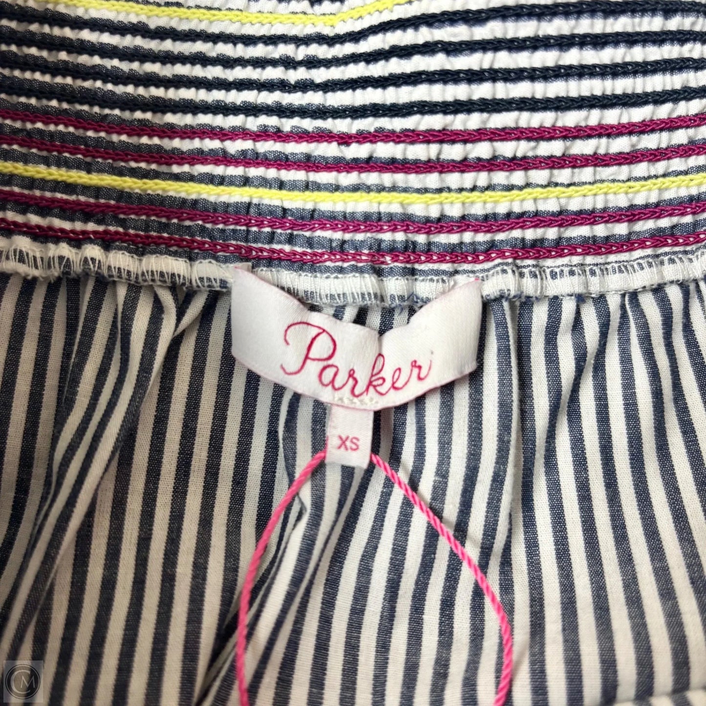Top Long Sleeve By Parker In Striped Pattern, Size: Xs
