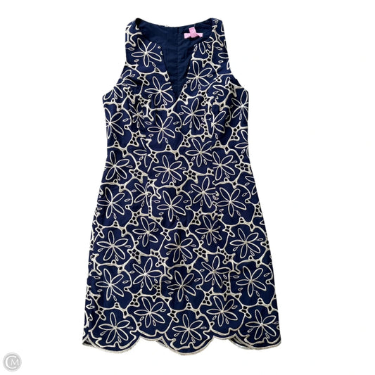 Dress Designer By Lilly Pulitzer In Navy, Size: Xs
