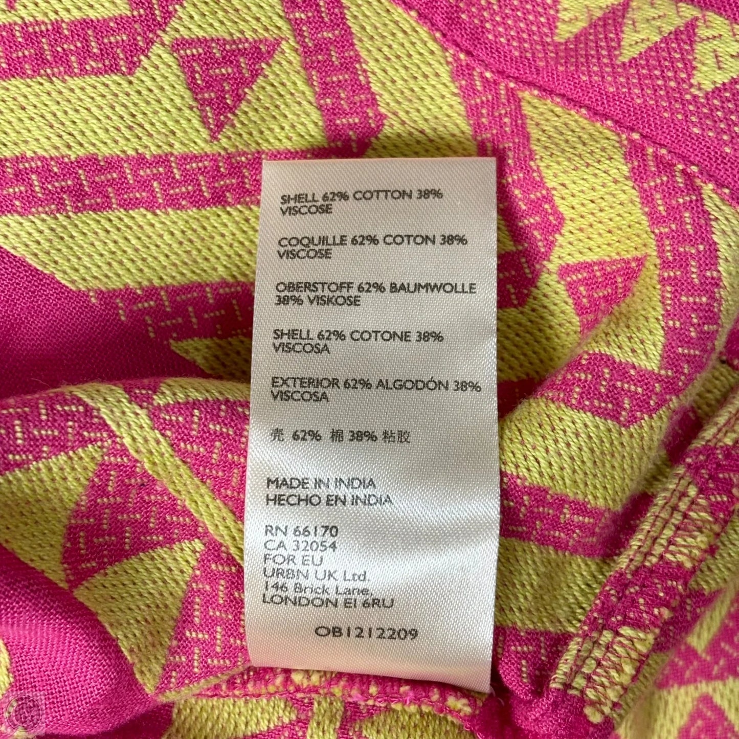 Dress Casual Midi By Maeve In Green & Pink, Size: S