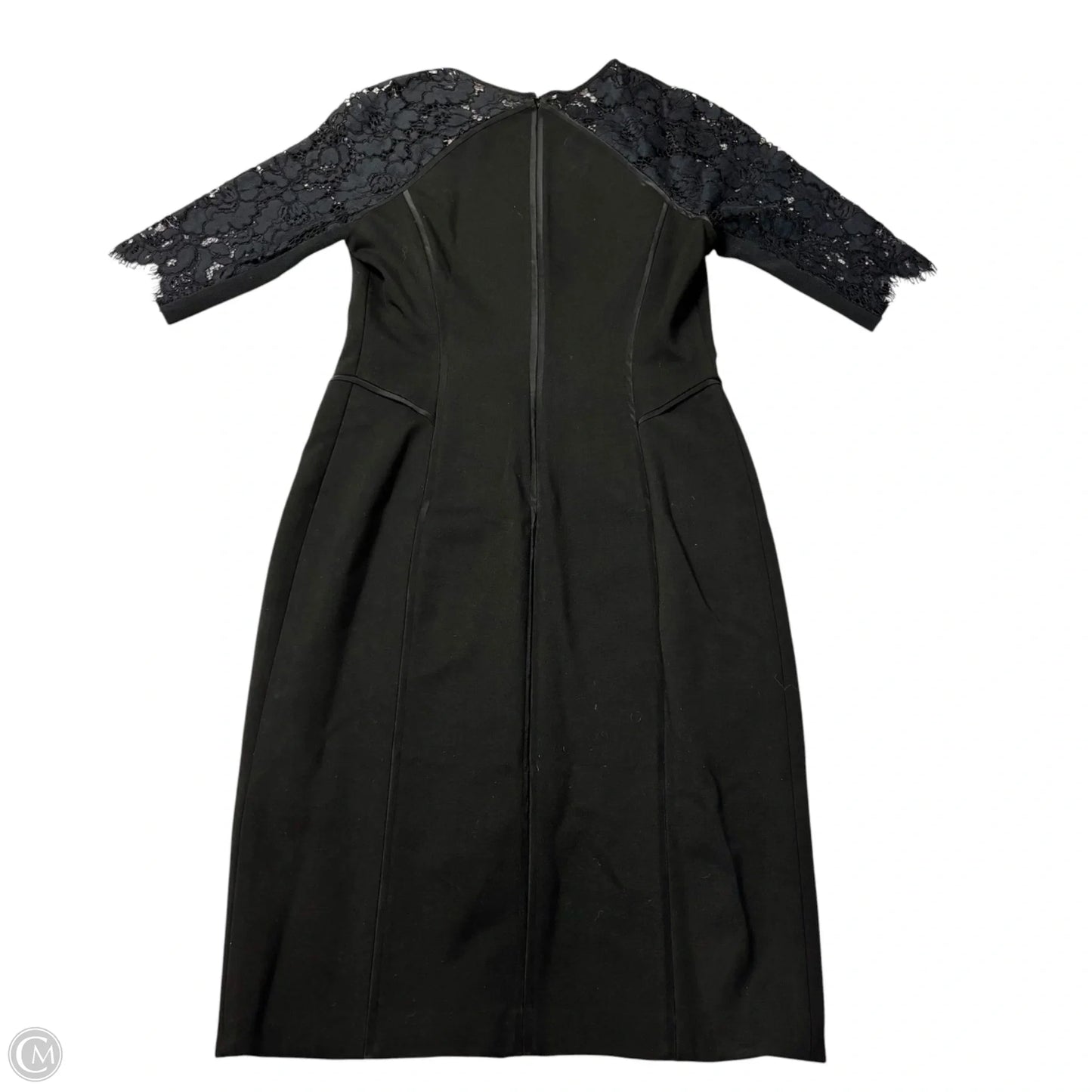 Dress Casual Midi By Rebecca Taylor In Black, Size: Xs