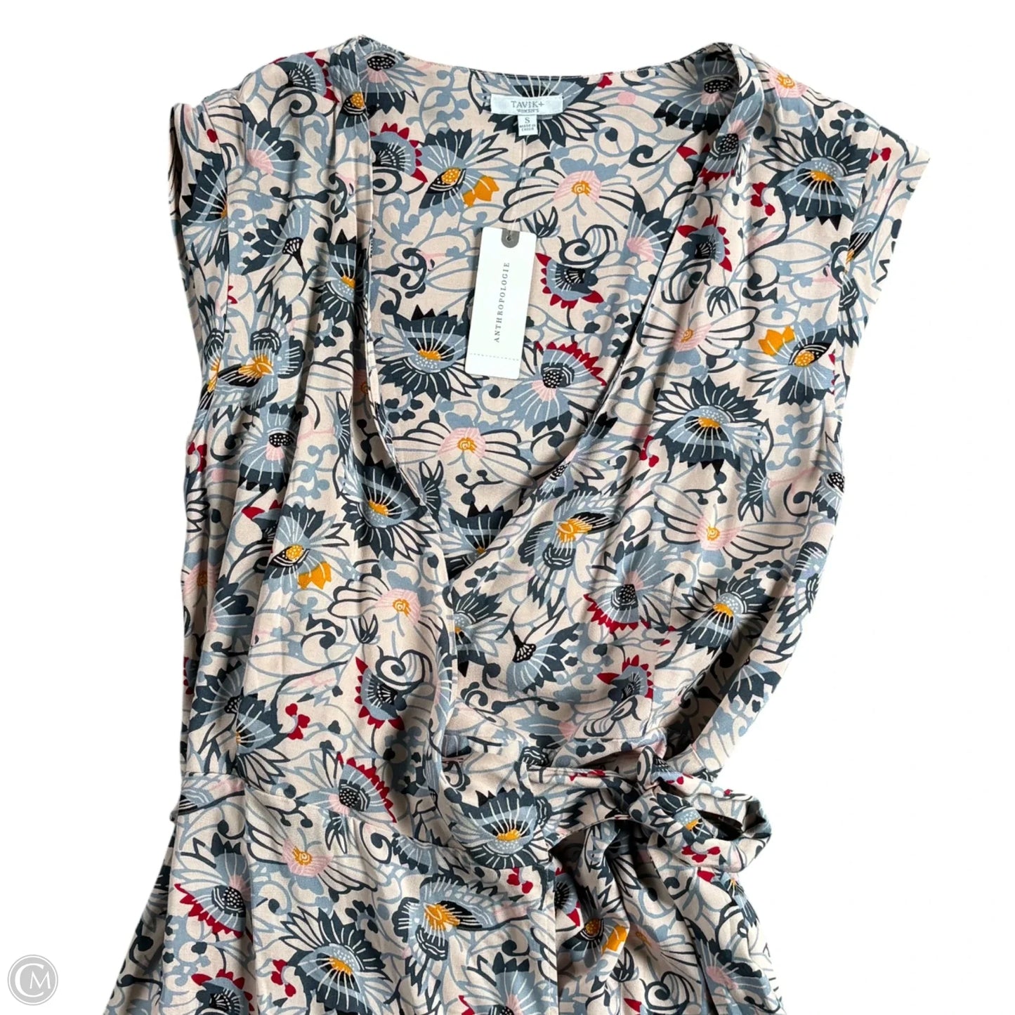 Dress Casual Maxi By Anthropologie In Floral Print, Size: S
