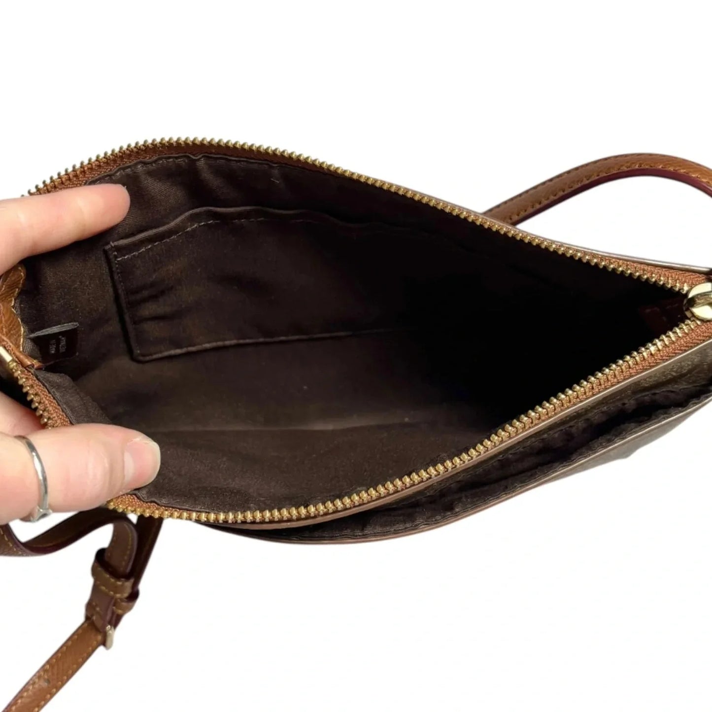 Crossbody Designer By Coach, Size: Small