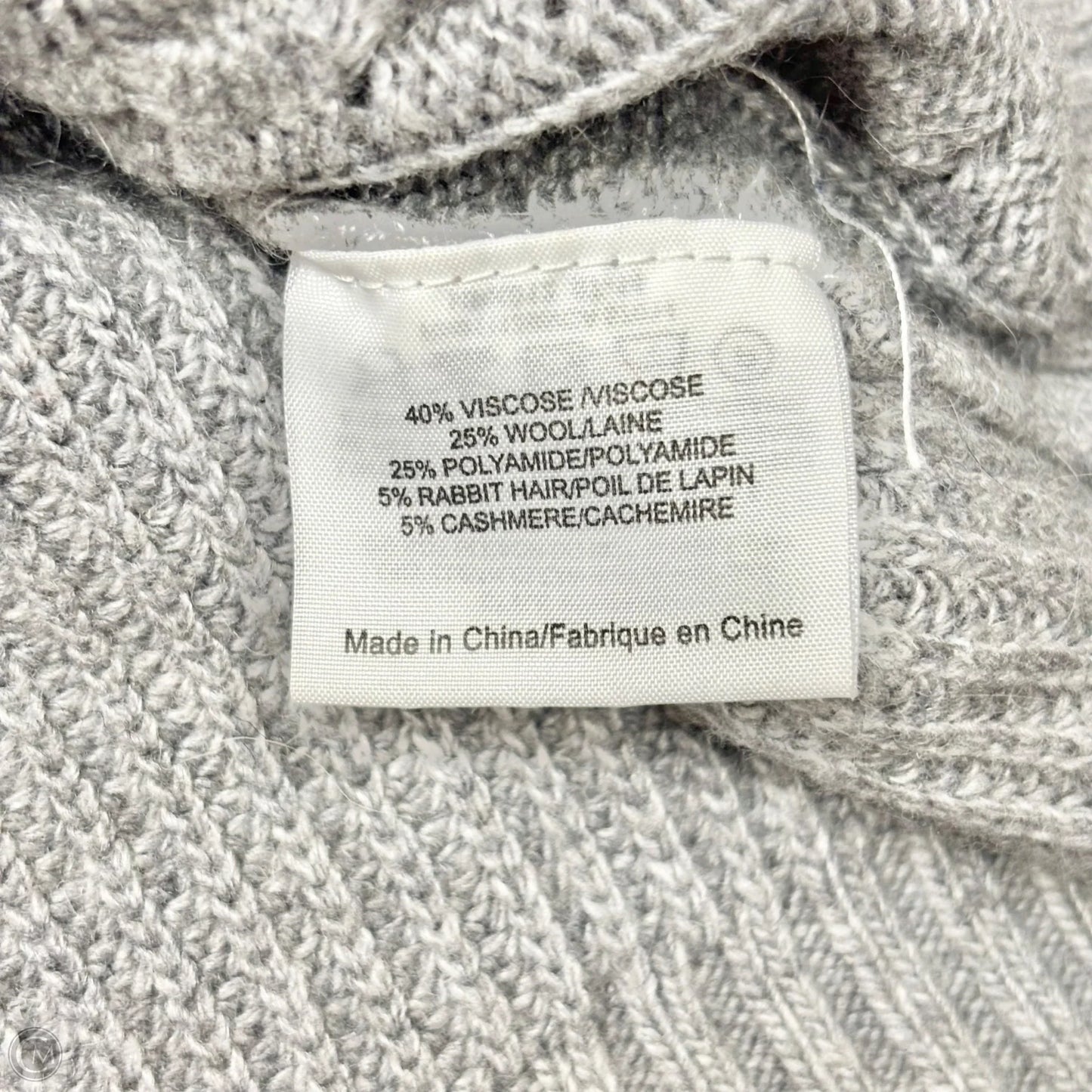 Sweater Designer By Tory Burch In Grey, Size: Xs