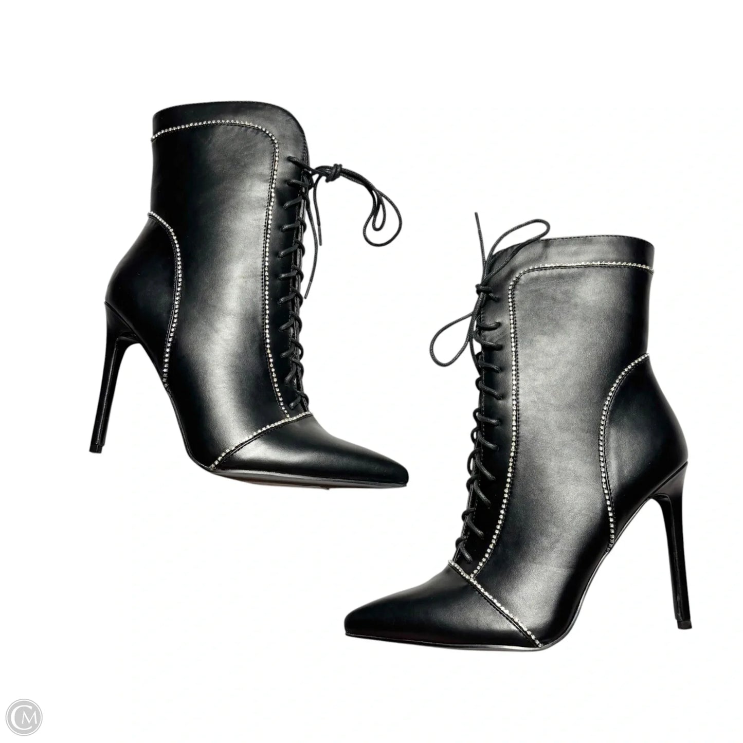 Boots Ankle Heels By Azalea Wang In Black, Size: 11