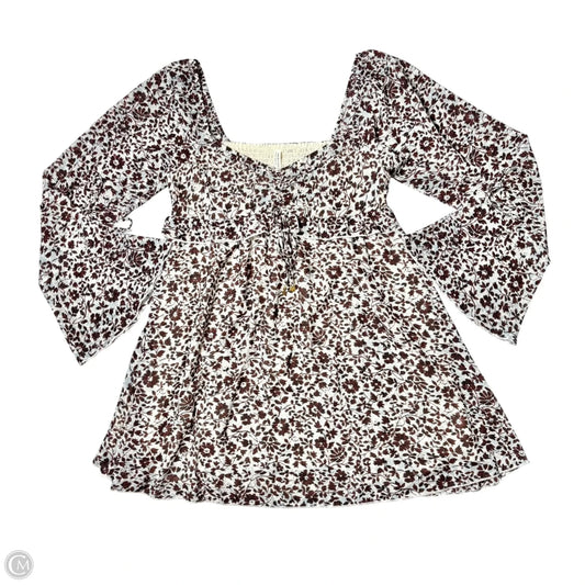 Dress Casual Short By American Eagle In Floral Print, Size: M
