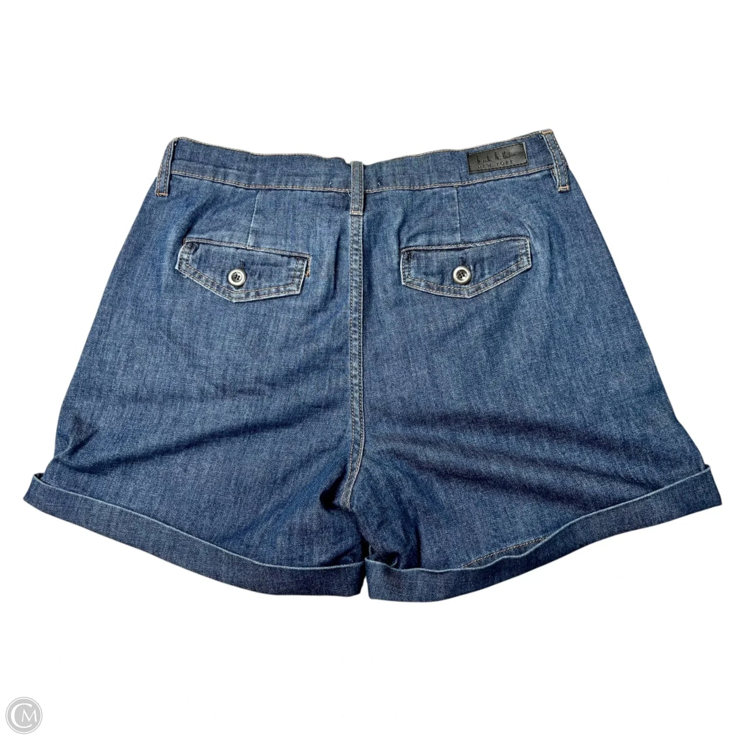 Shorts By Nicole Miller In Blue Denim, Size: 4