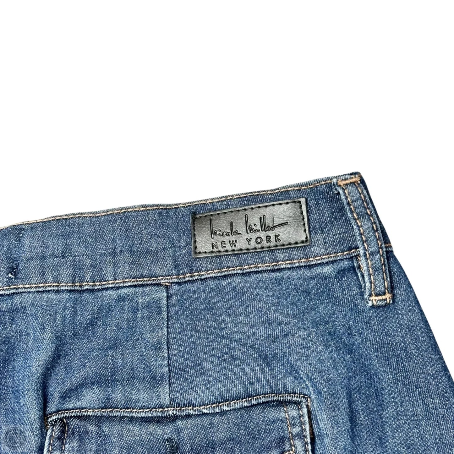Shorts By Nicole Miller In Blue Denim, Size: 4