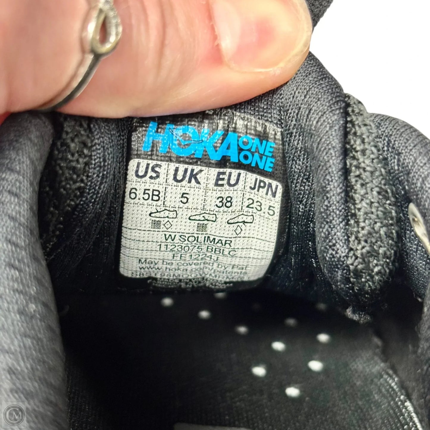 Shoes Athletic By Hoka In Black, Size: 6.5