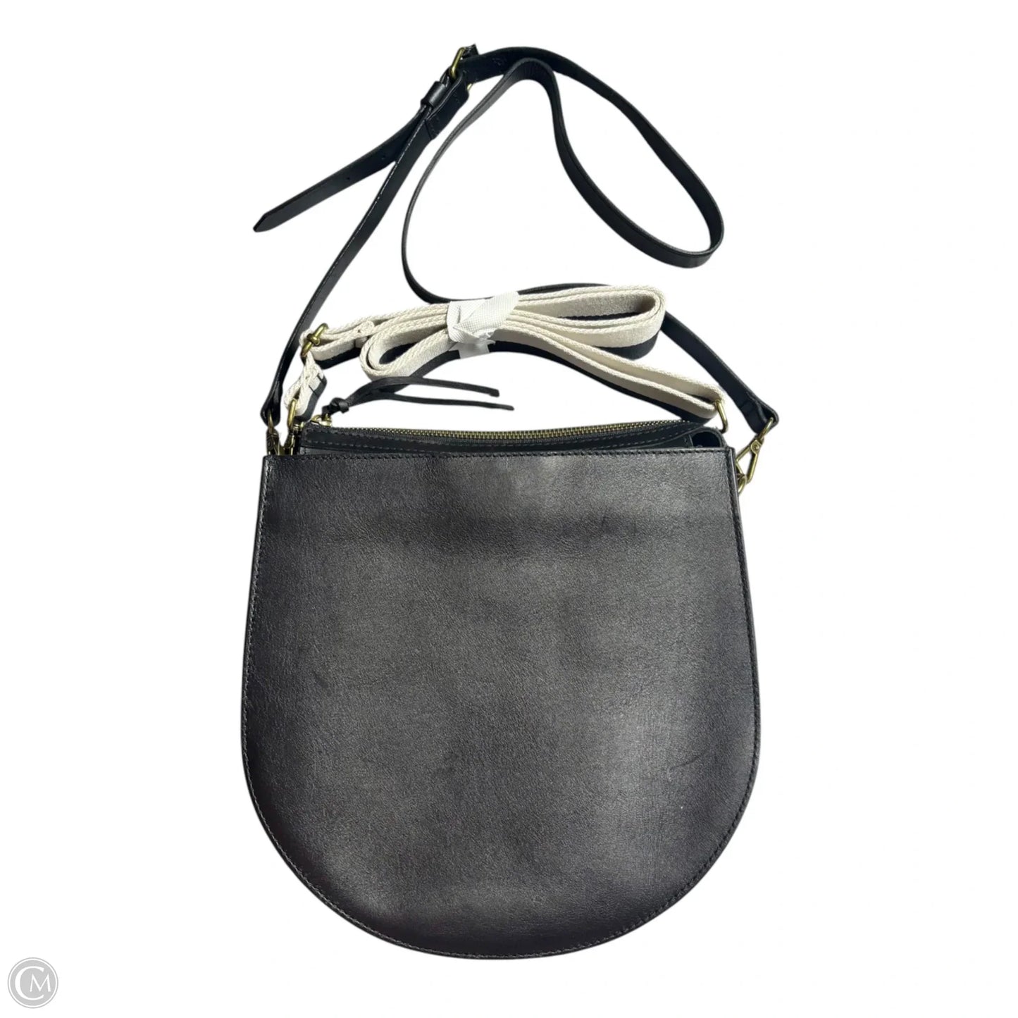 Crossbody Leather By Madewell, Size: Medium