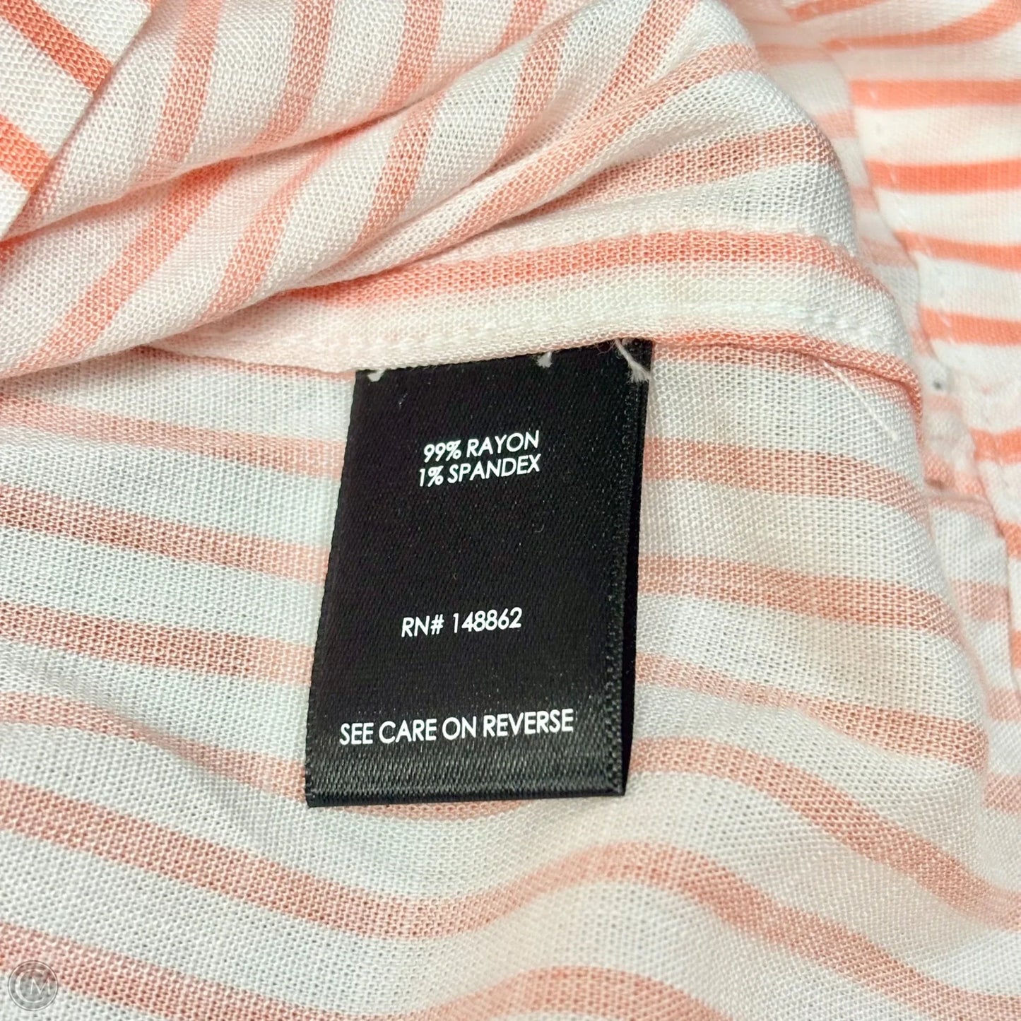 Top Short Sleeve By Torrid In Striped Pattern, Size: 2x