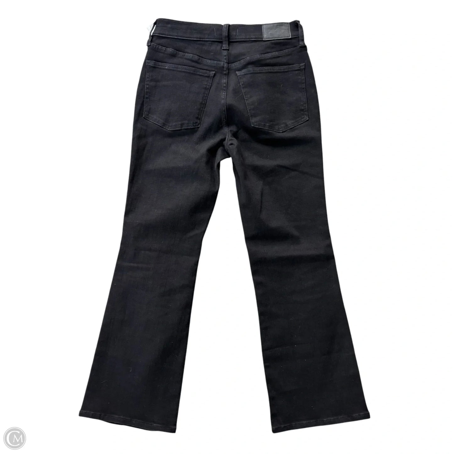 Jeans Boot Cut By Madewell In Black Denim, Size: 6