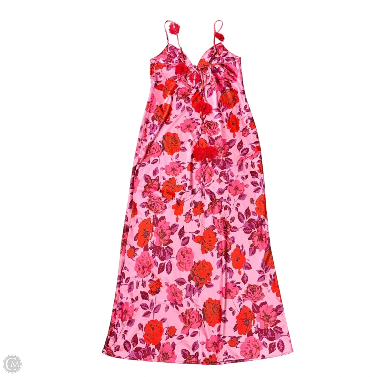 Dress Casual Maxi By Crystal Doll In Floral Print, Size: L