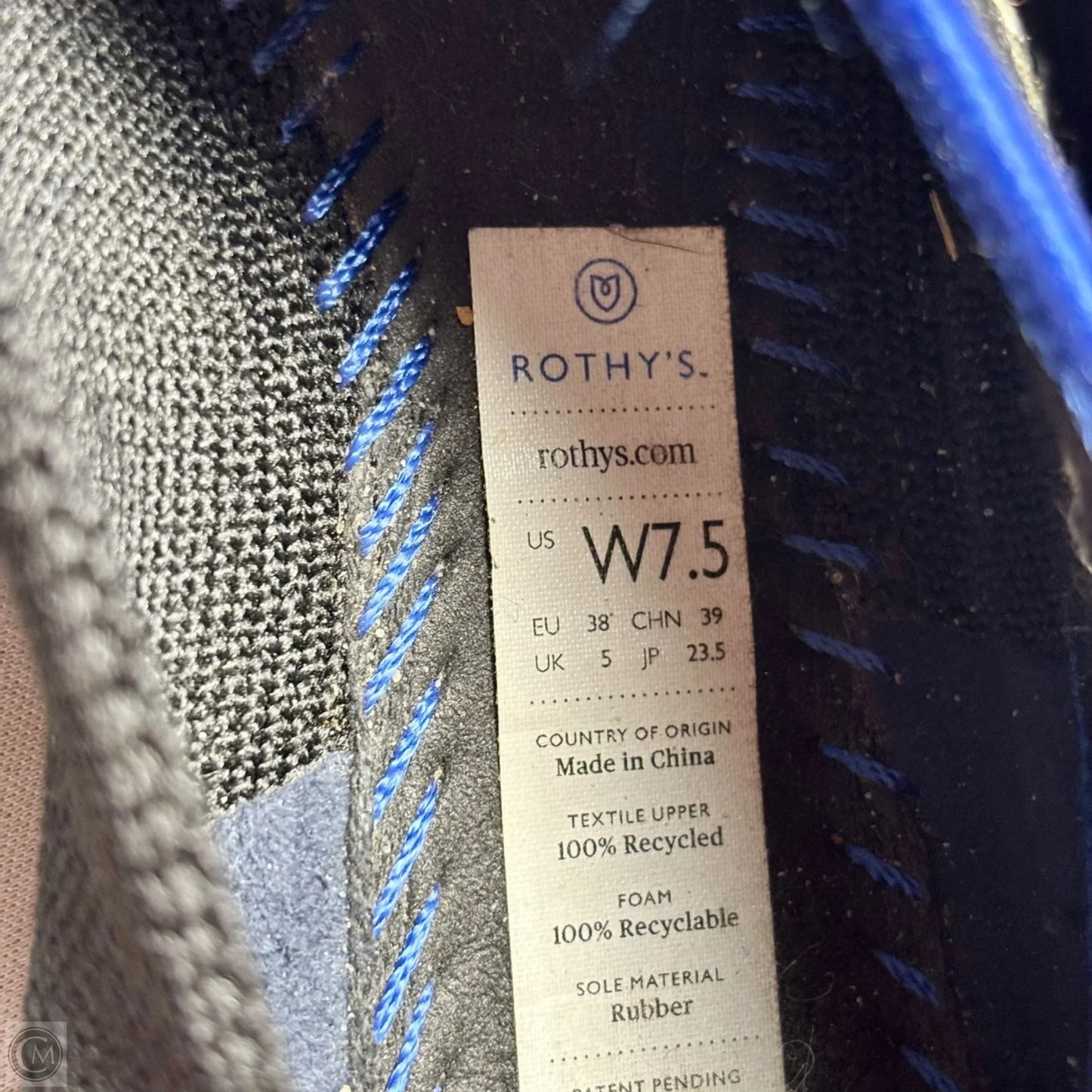 Shoes Flats By Rothys In Black, Size: 7.5