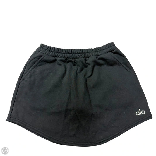 Athletic Skort By Alo In Black, Size: M