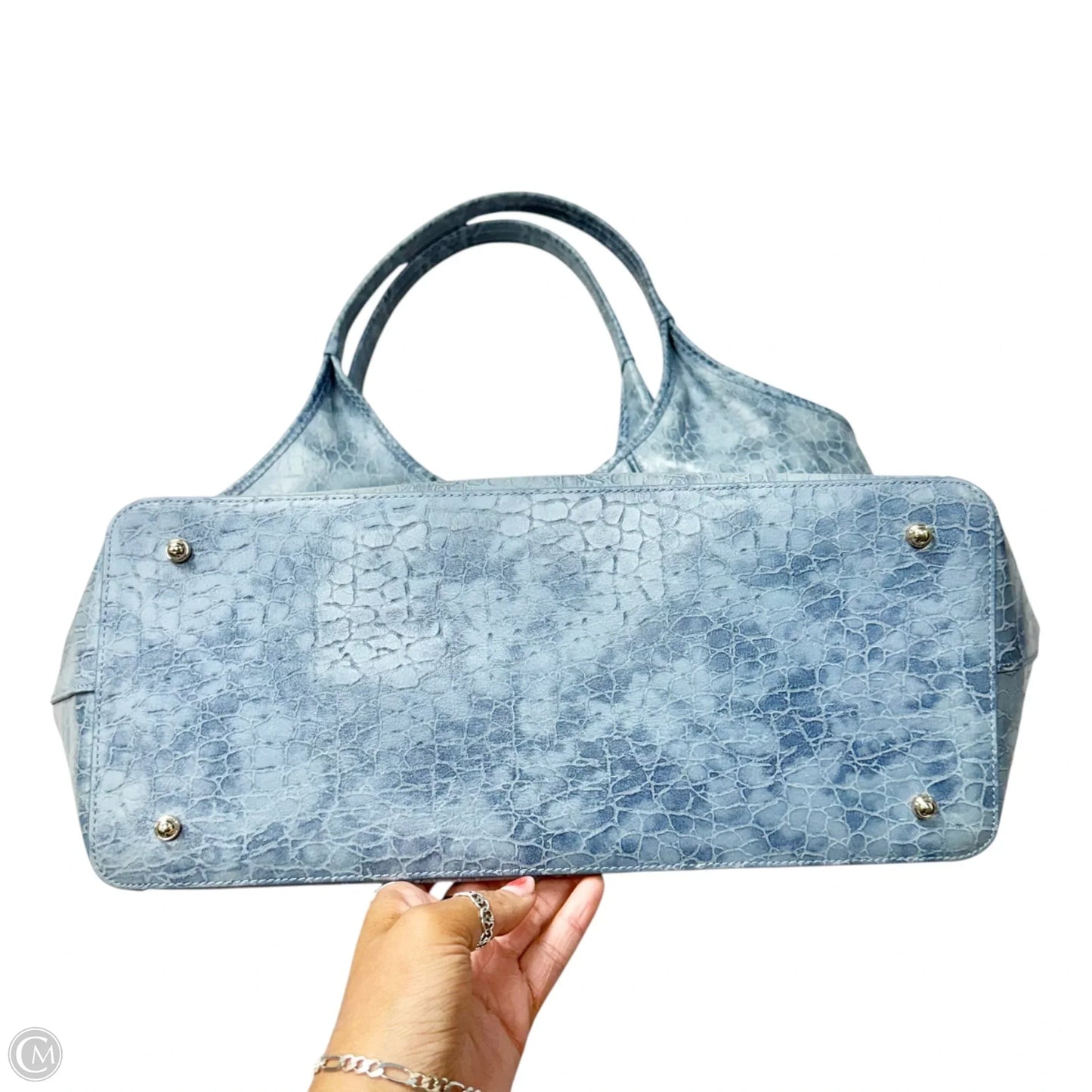 Tote Designer By Brahmin, Size: Large