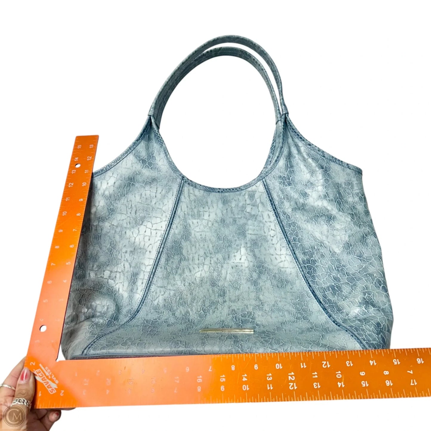 Tote Designer By Brahmin, Size: Large