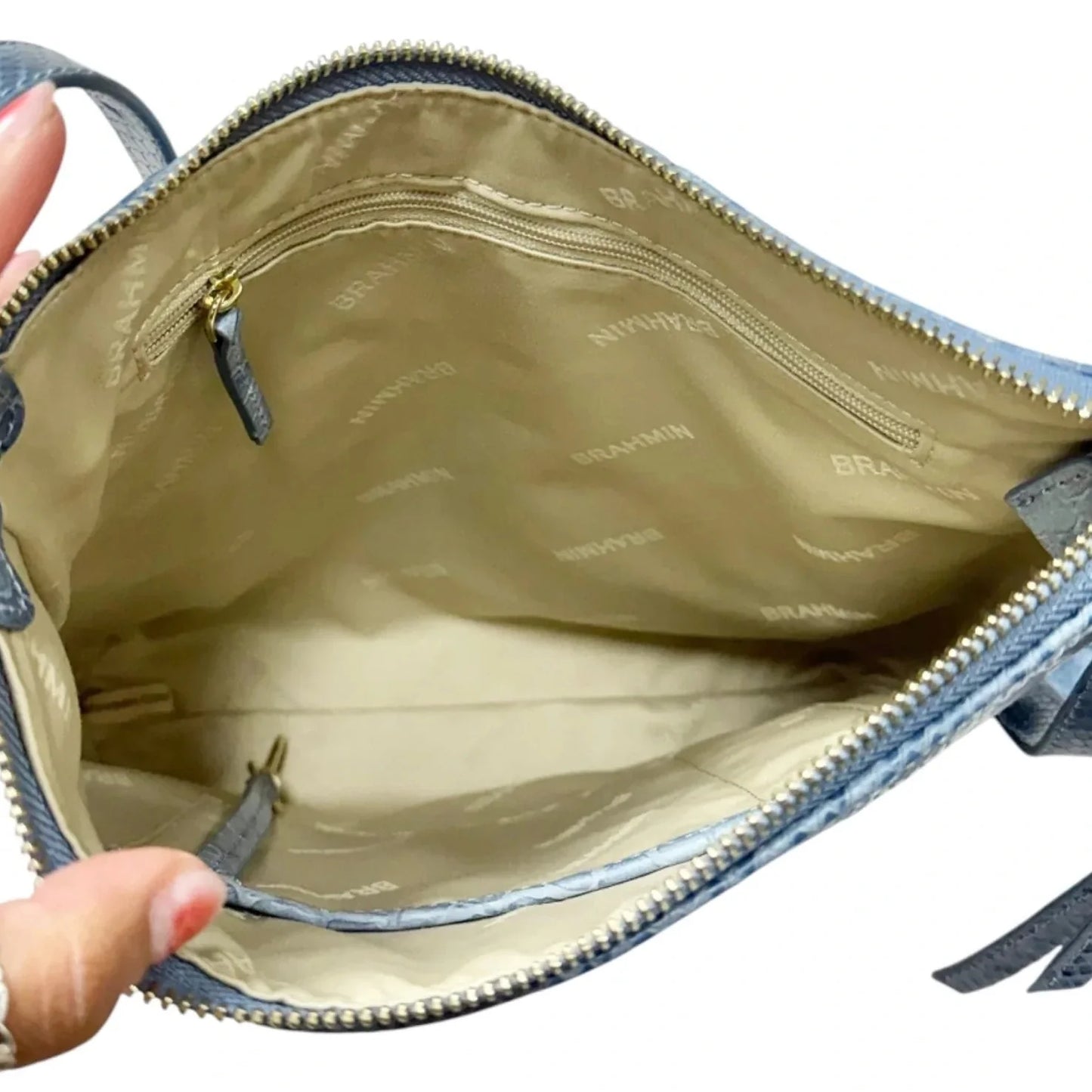 Crossbody Designer By Brahmin, Size: Medium