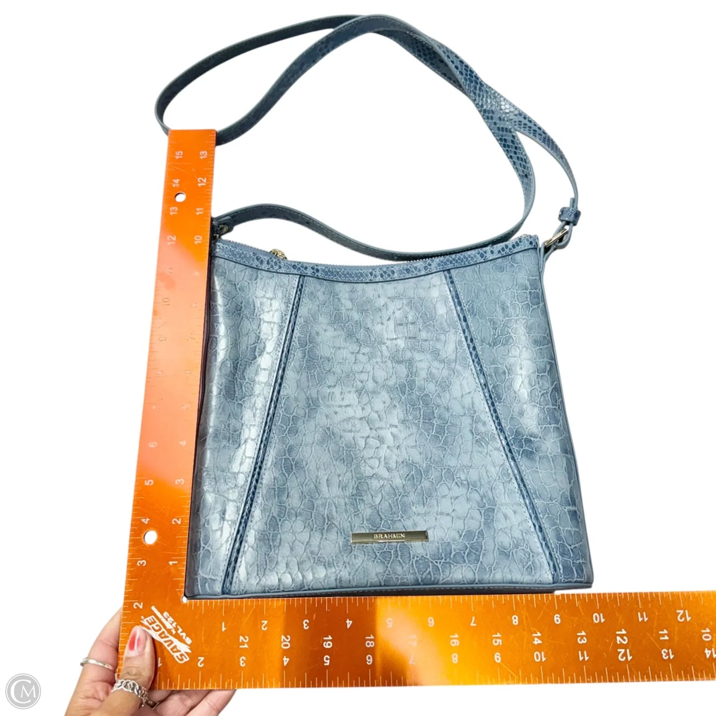 Crossbody Designer By Brahmin, Size: Medium